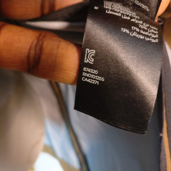 Minimalist Double Breasted belted Long Trench Coat with pockets 38R UnLined, new - Picture 15 of 16